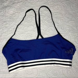 Adidas Bralette Sports Bra Royal Blue size Small